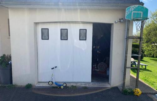 Avant/après : la transformation étonnante d'un garage en un espace de vie chaleureux à Quimper.